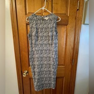 Calvin Klein sheath dress, size 10, worn once - dry clean suggested